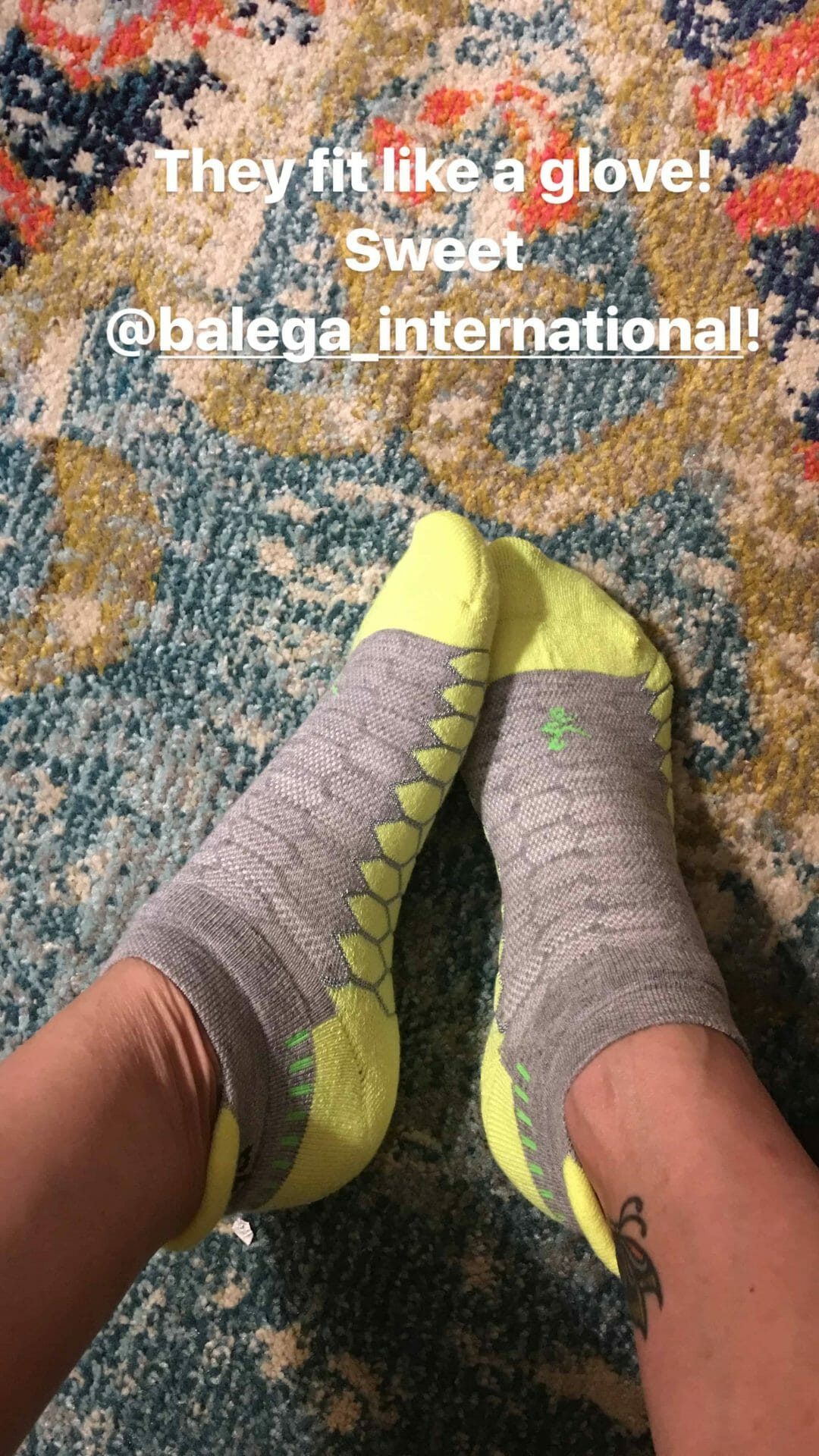 balega silver socks