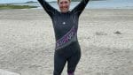 Hilary Topper wearing Sumapro Wetsuit