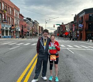 Derek and me after the race