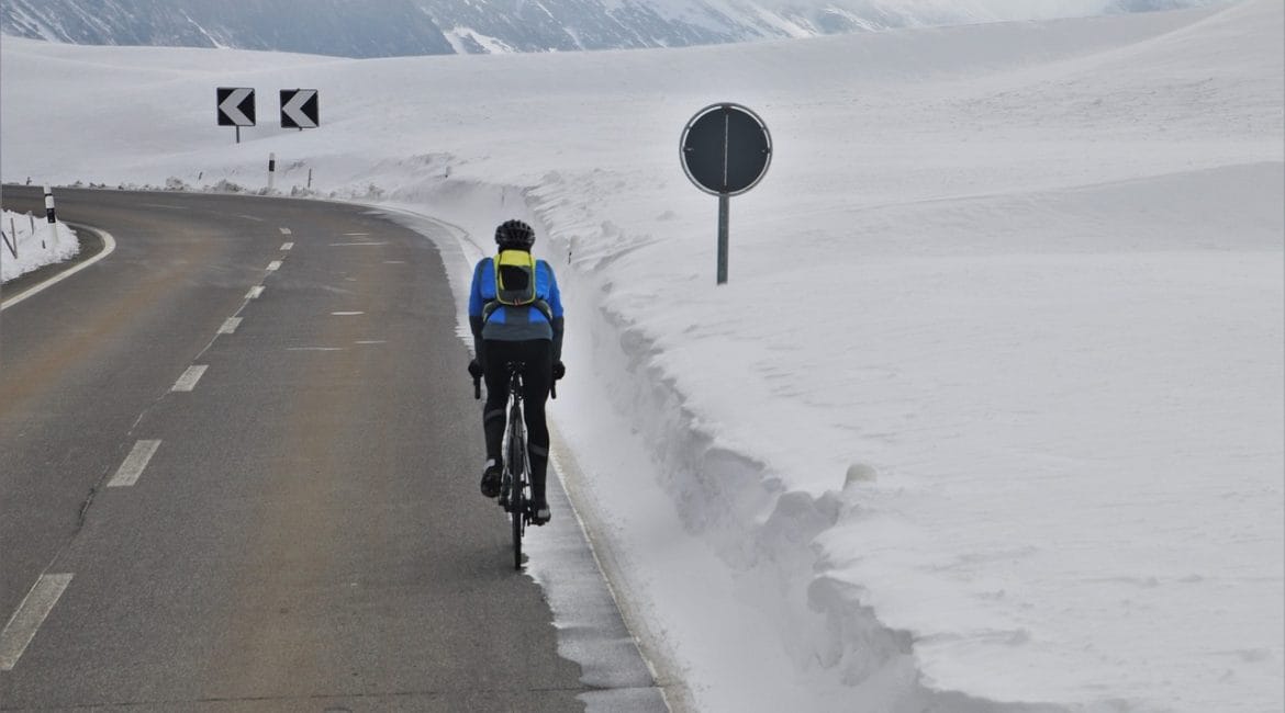 cycling in winter