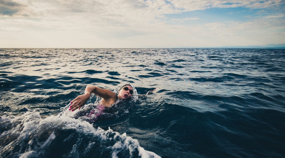 open water swimming