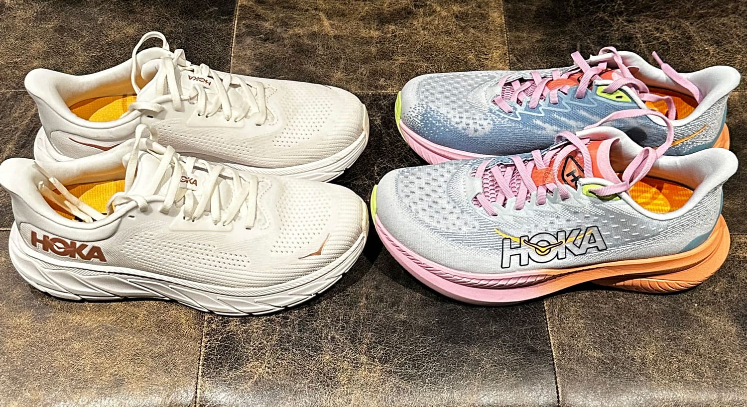 Comparing the HOKA ARAHI to the MACH Running Shoes A Triathlete s Diary