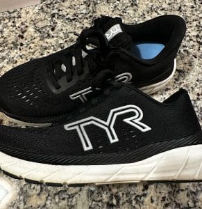 tyr sneakers side view