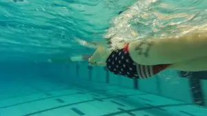 Hilary Swimming